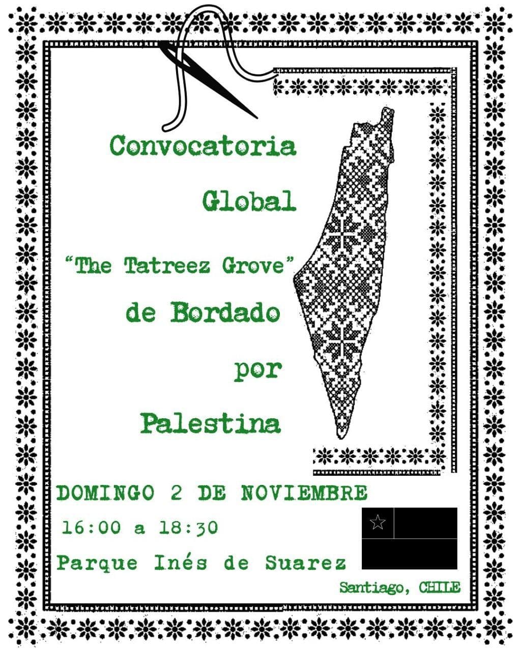 "The Tatreez Grove" / Santiago