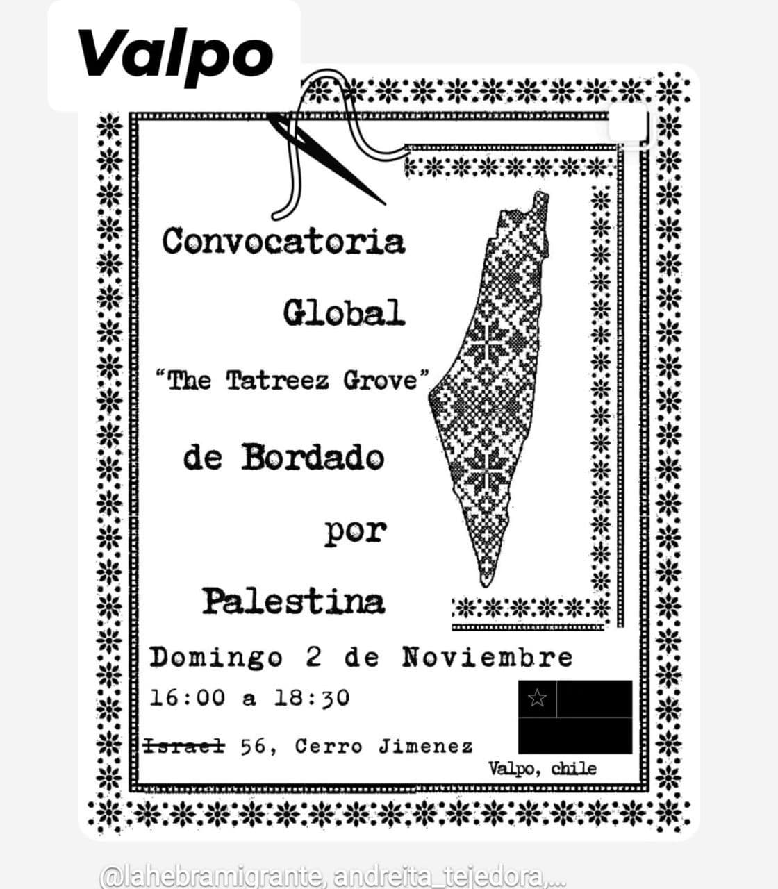 "The Tatreez Grove" / Valparaiso