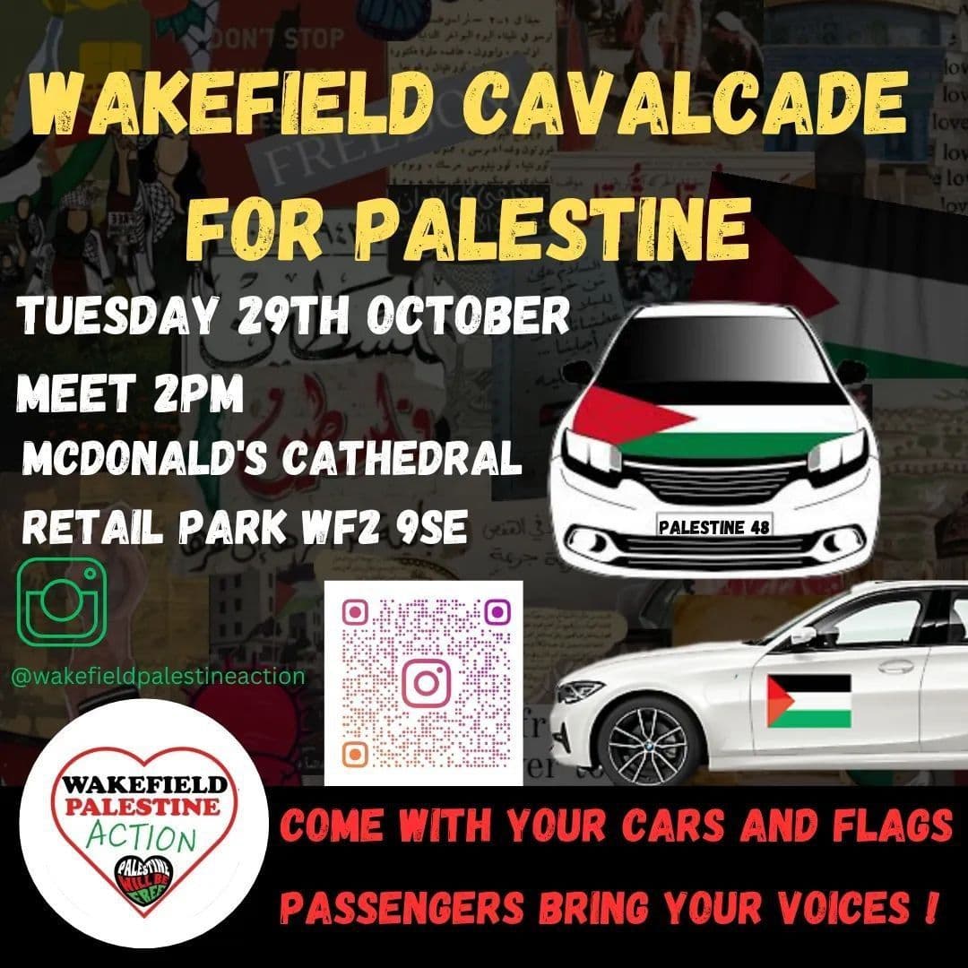 WAKEFIELD CAVALCADE FOR PALESTINE