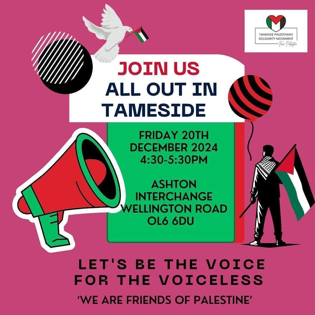 JOIN US ALL OUT IN TAMESIDE