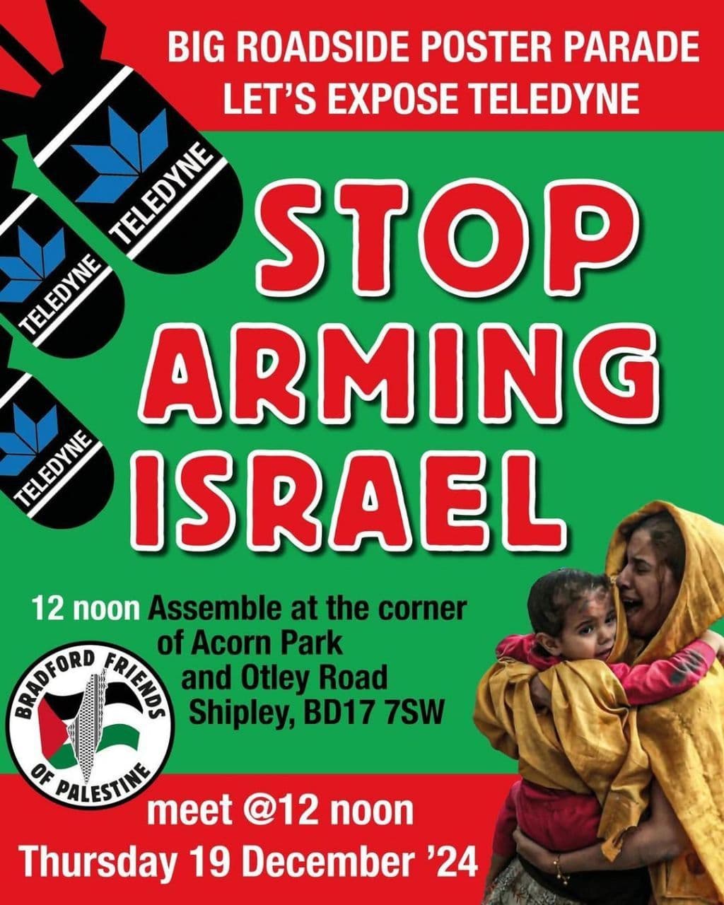 STOP ARMING ISRAEL