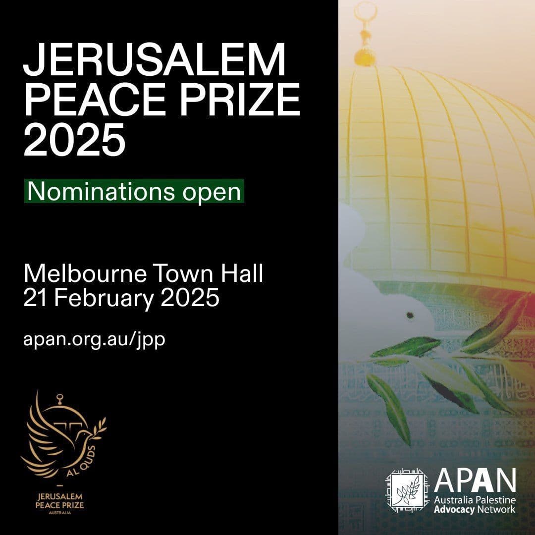 JERUSALEM PEACE PRIZE 2025