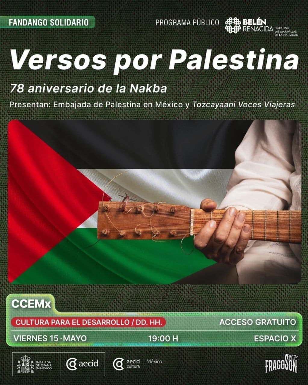 Versos por Palestina