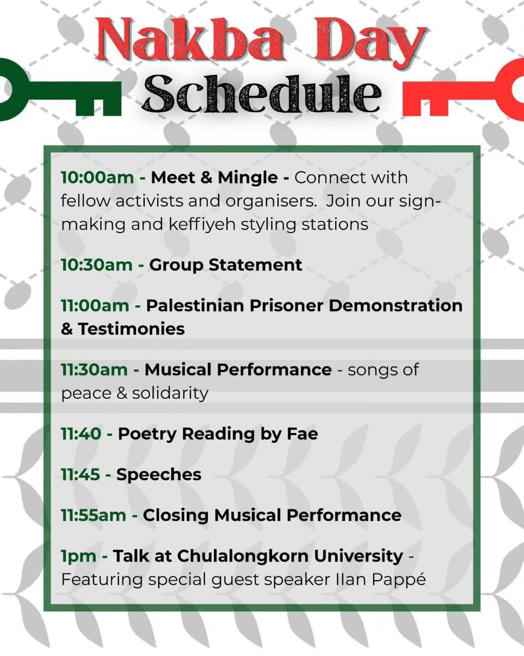 Nakba Day Protest