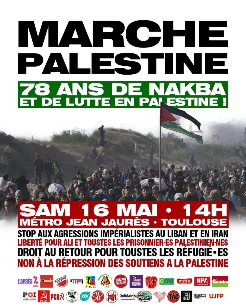 MARCHE PALESTINE