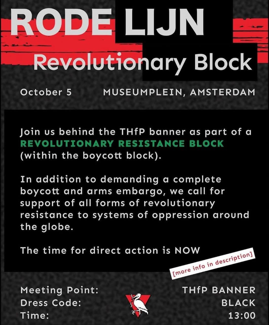 RODE LIJN Revolutionary Block