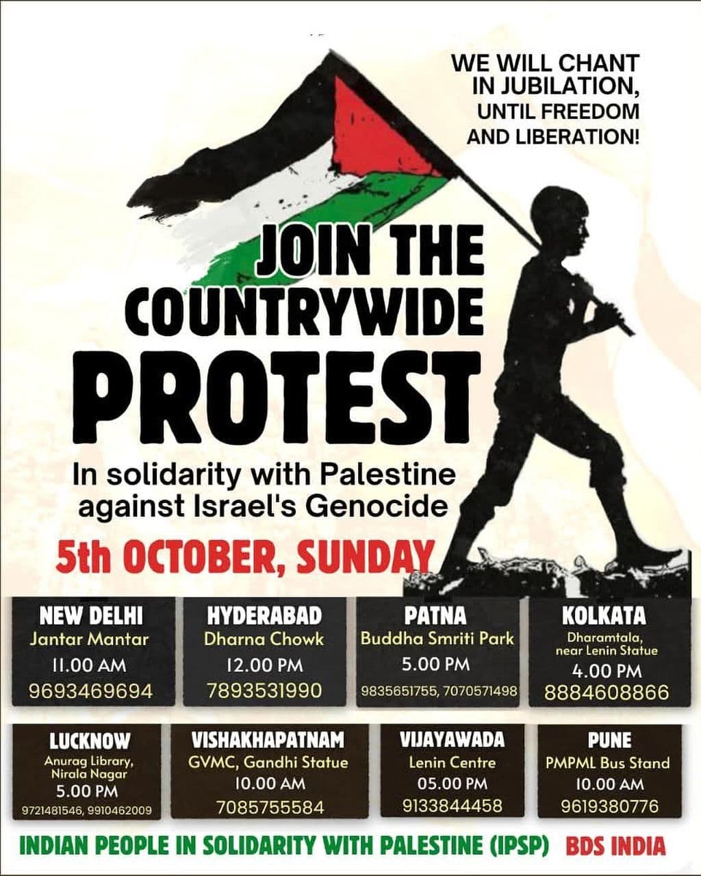 JOIN THE COUNTRYWIDE PROTEST / Hyderabad