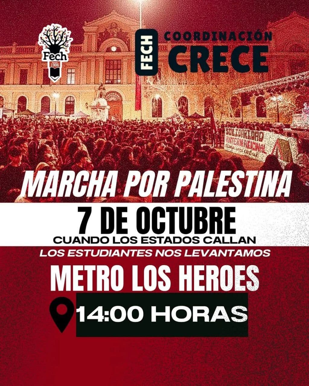 MARCHA POR PALESTINA