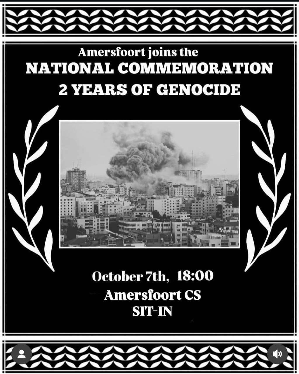 Amersfoort joins the NATIONAL COMMEMORATION