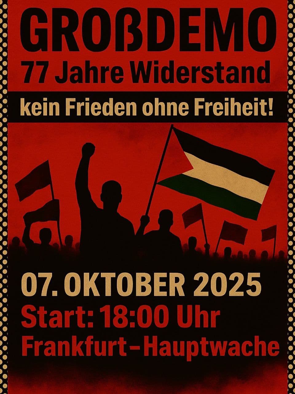 kein Frieden ohne Freiheit!