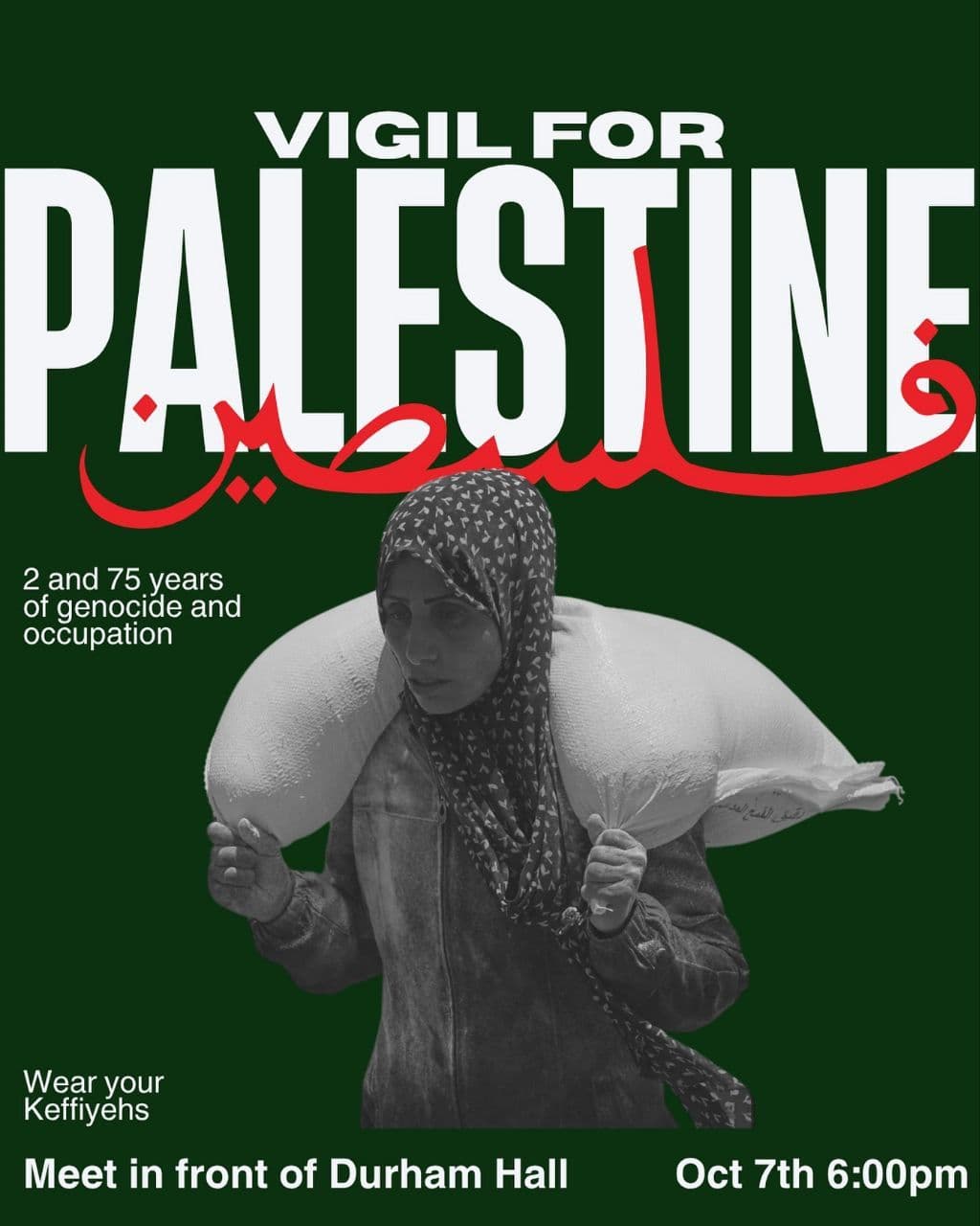 VIGIL FOR PALESTINE