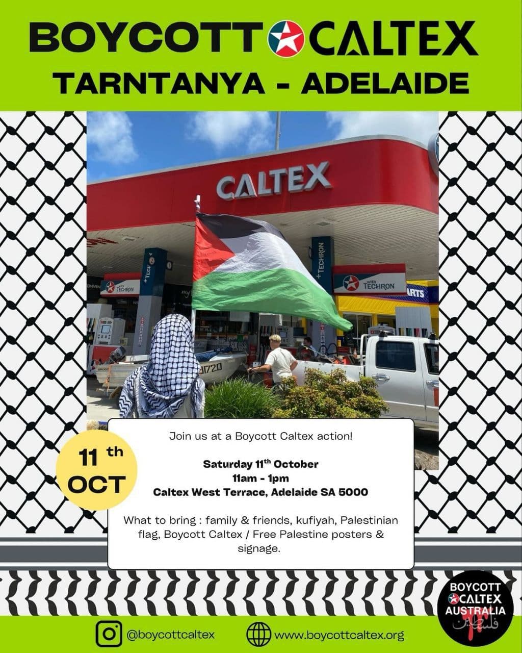 BOYCOTT CALTEX