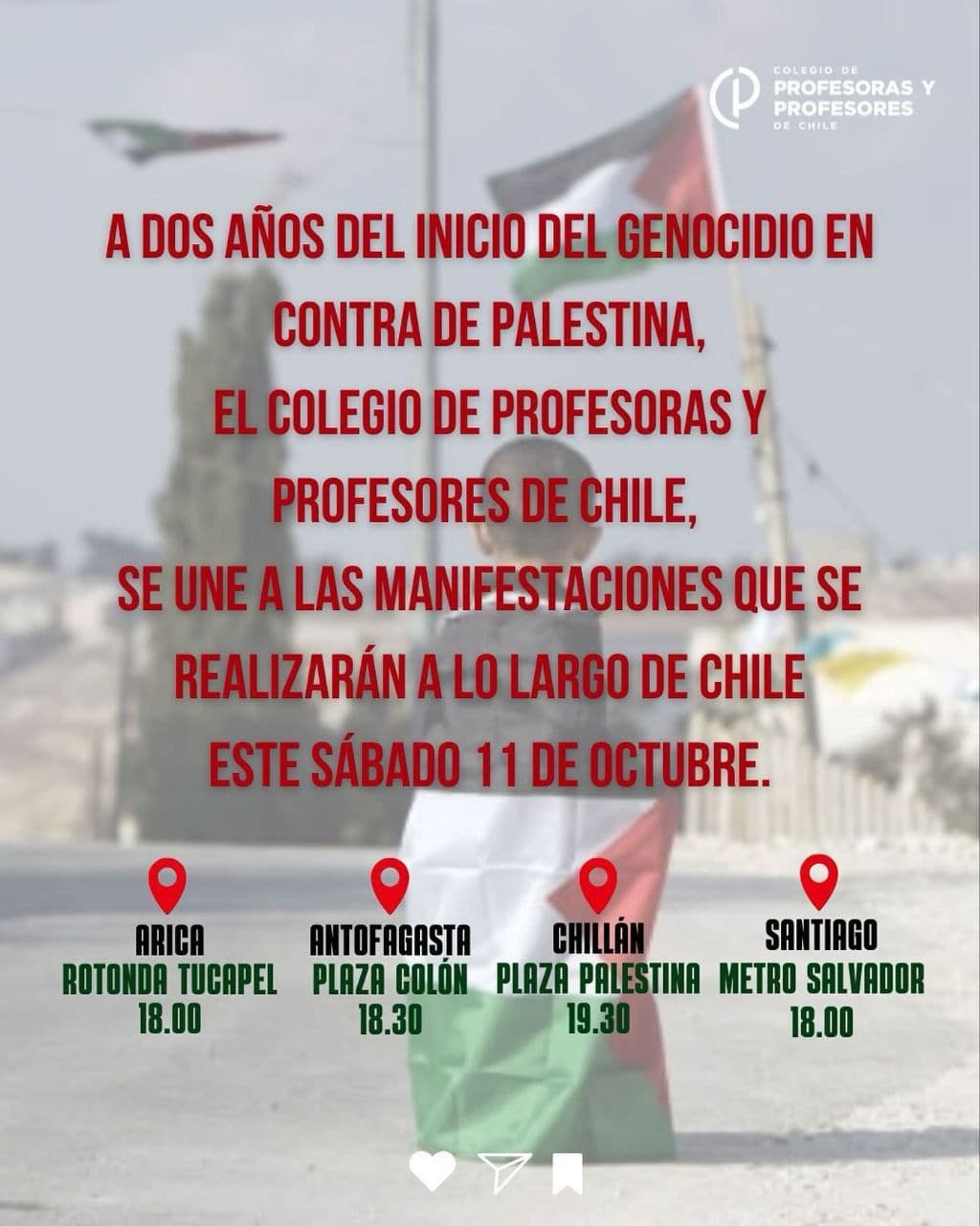 El Colegio de Profesoras y Profesores de Chile / Arica