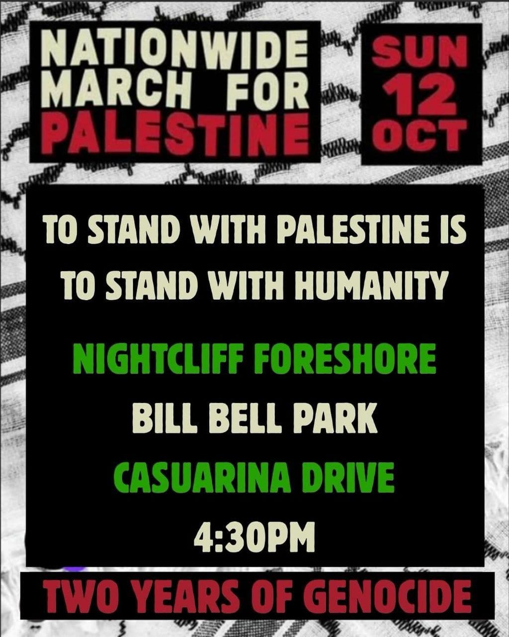 NATIONWIDE MARCH FOR PALESTINE