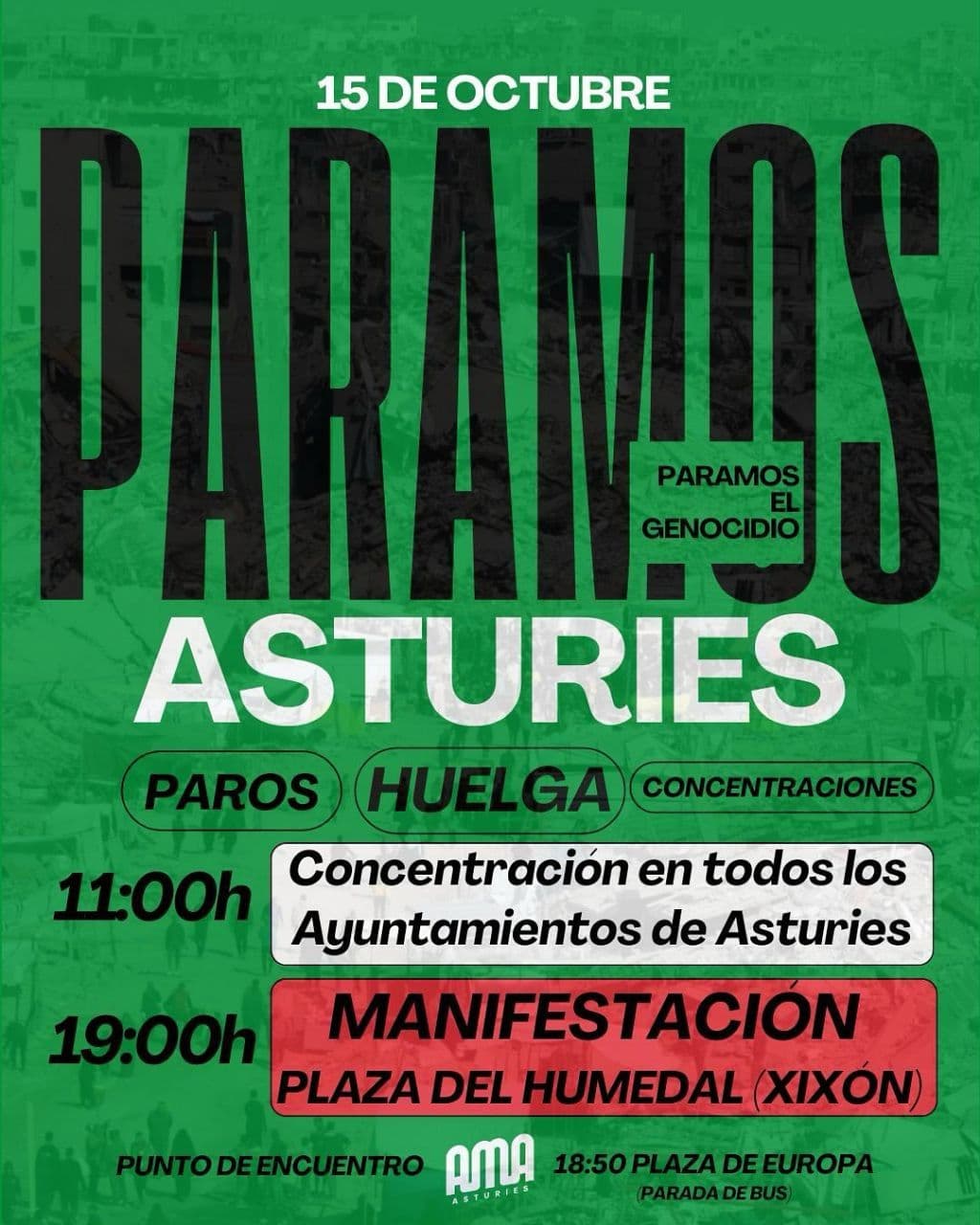 PARAMOS el GENOCIDIO