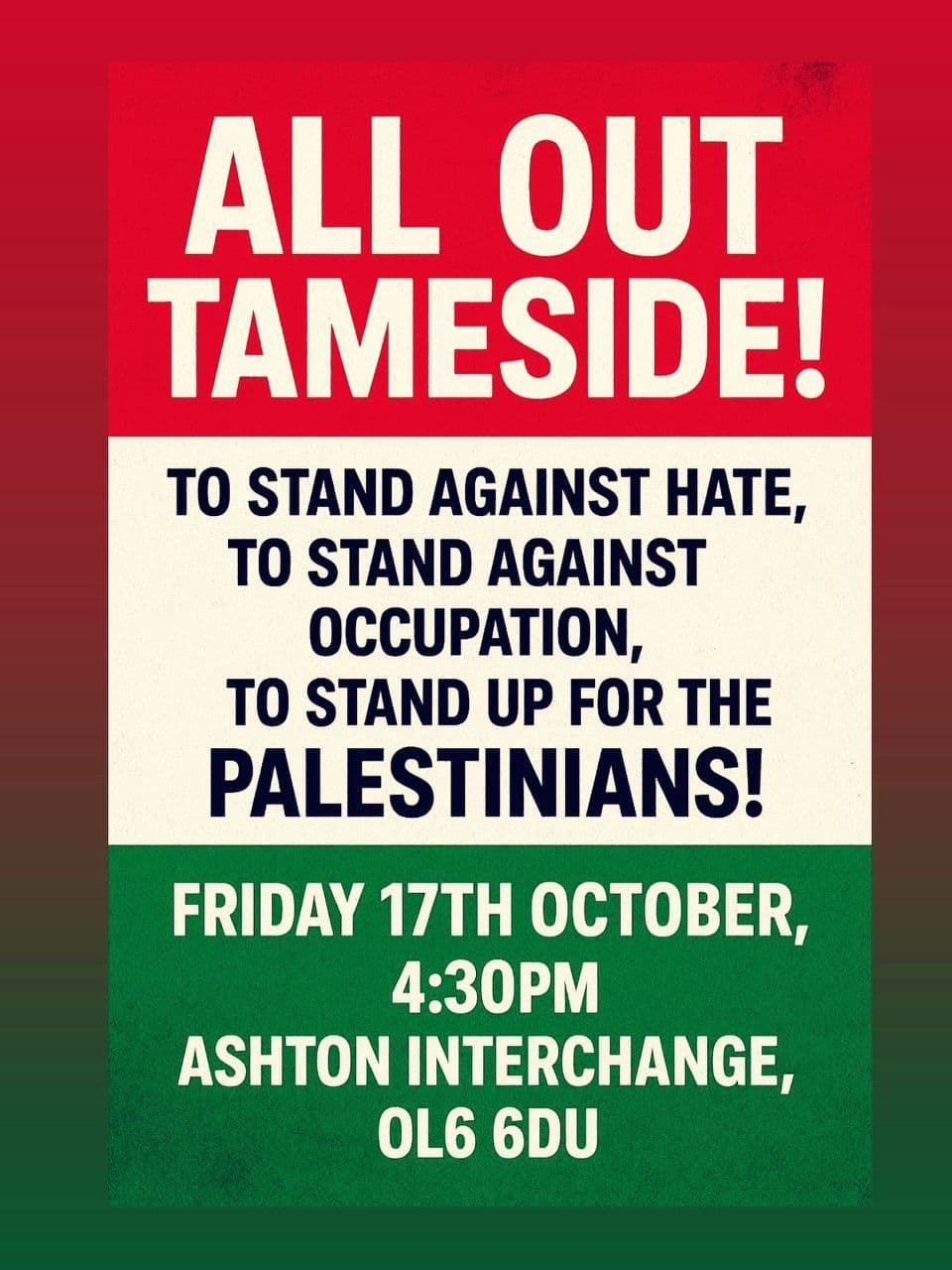ALL OUT TAMESIDE!
