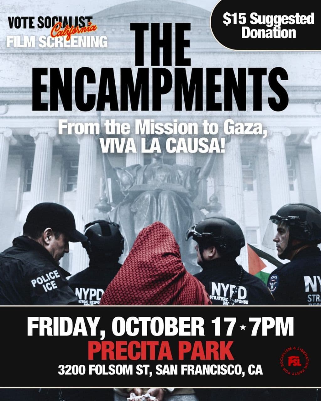 From the Mission to Gaza, viva la causa!