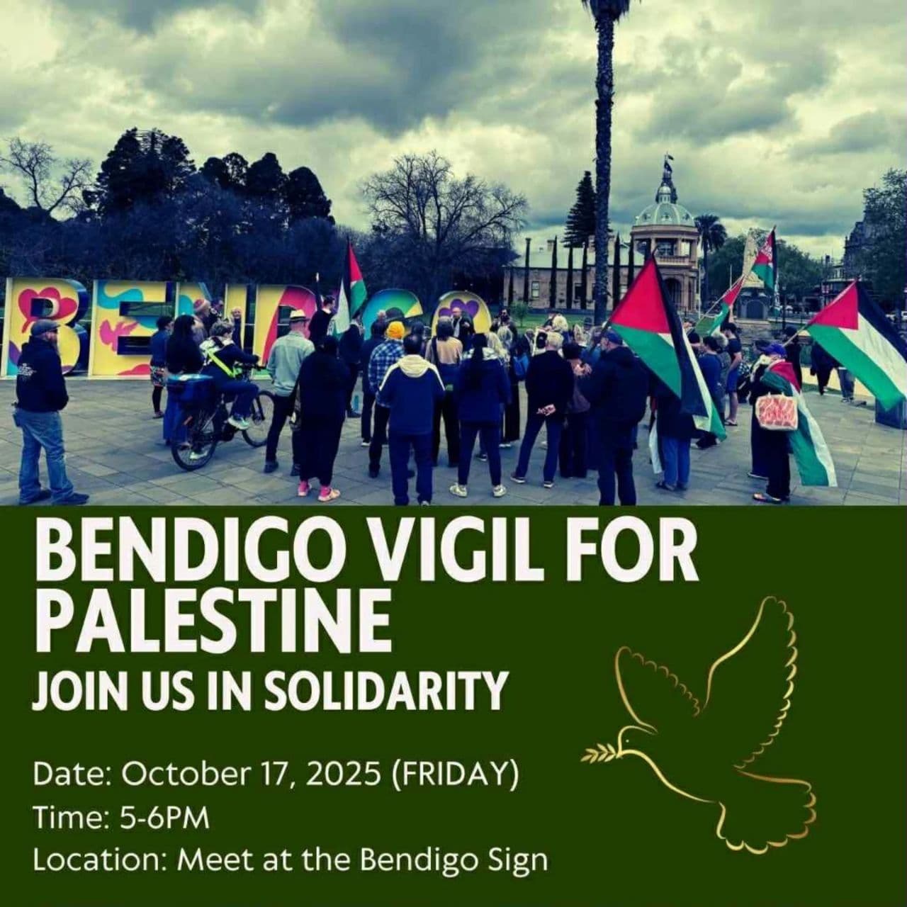 BENDIGO VIGIL FOR PALESTINE