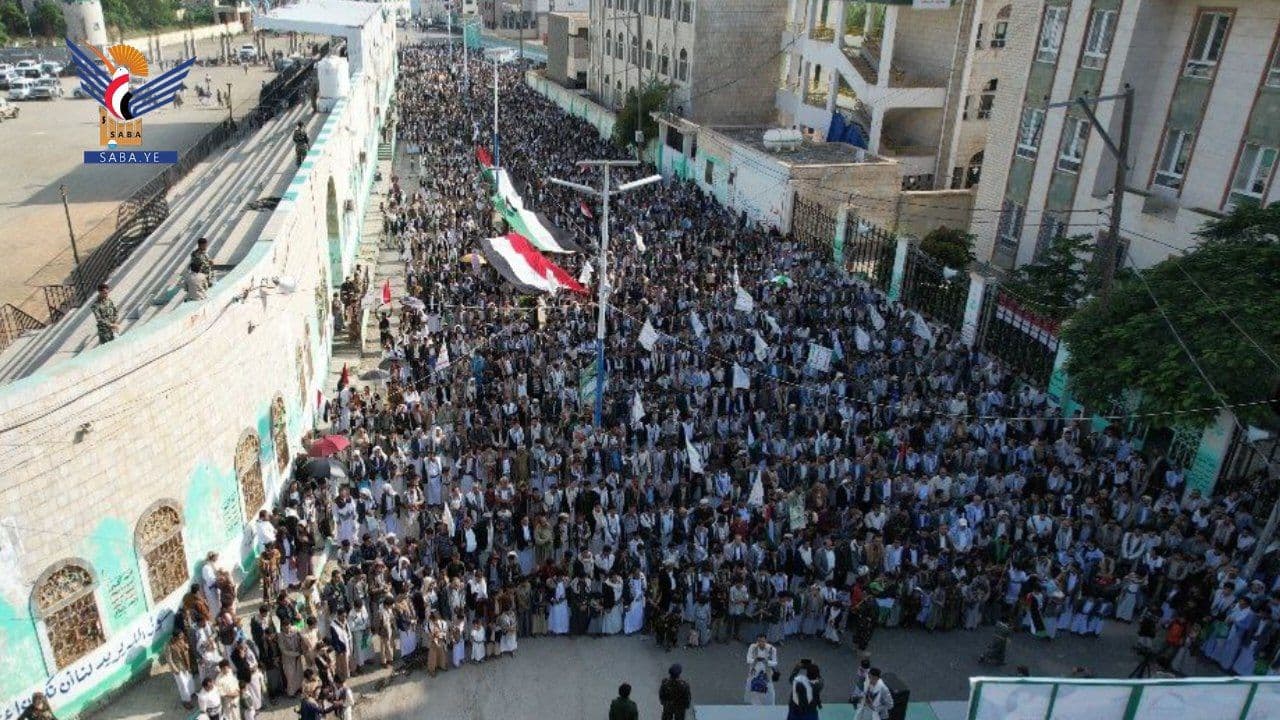 رفضاً للمؤامرة الصهيوأمريكية .. وثباتاً مع غزة حتى النصر / عبس