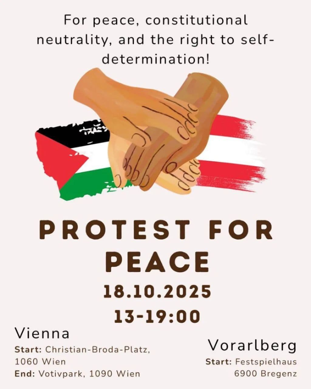 PROTEST FOR PEACE / Bregenz