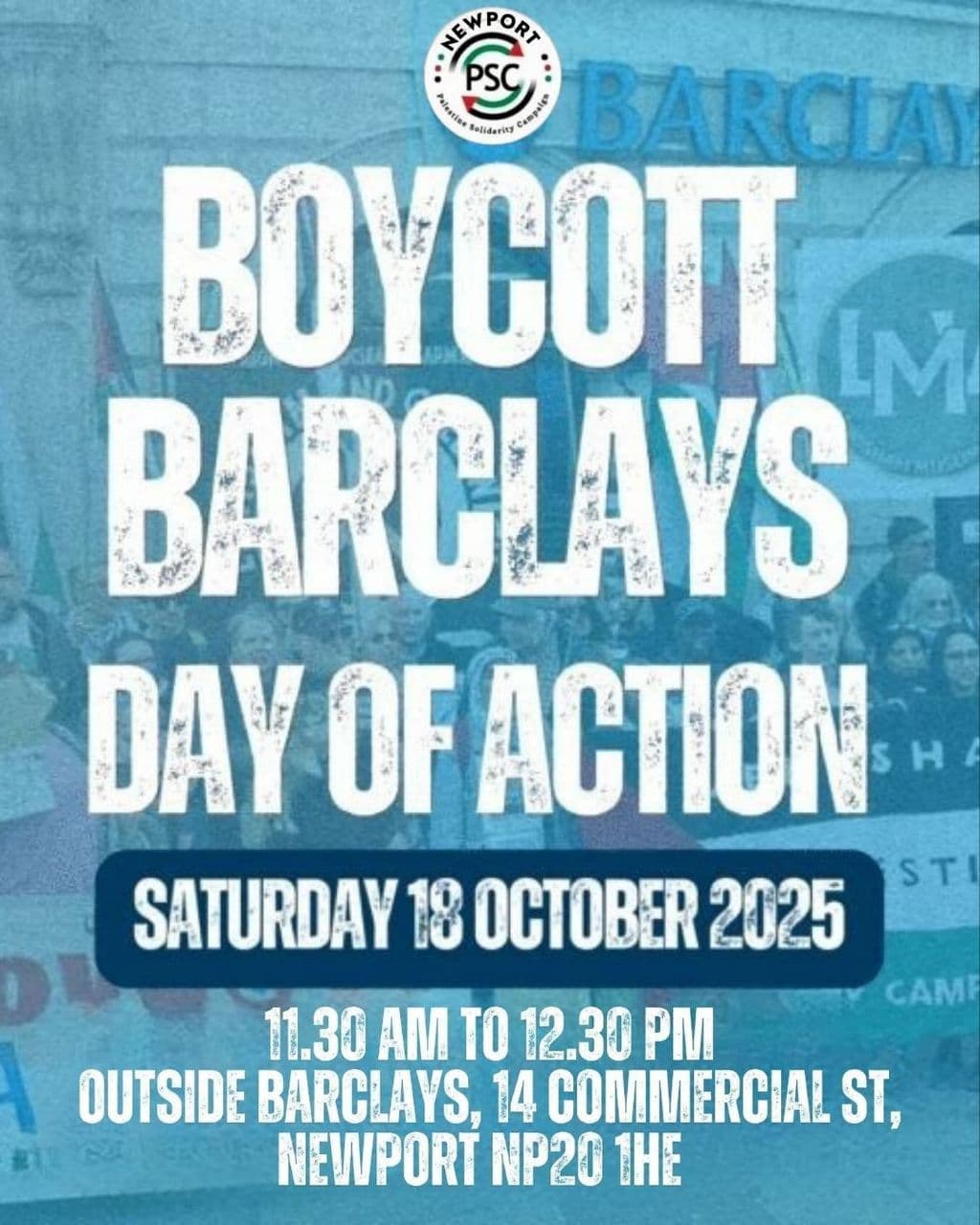 BOYCOTT BARCLAYS