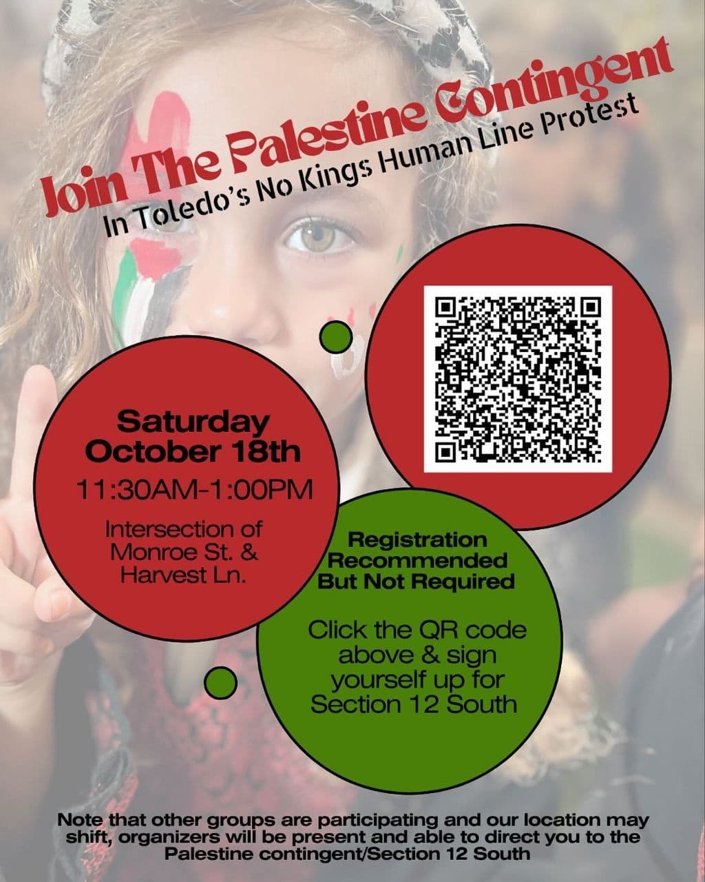 Join The Palestine Contingent