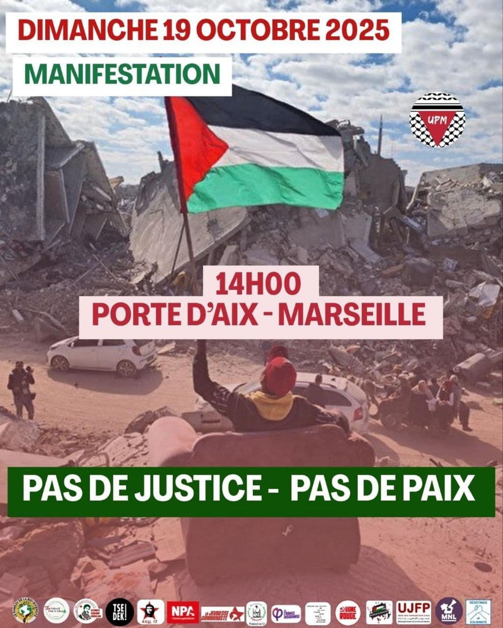 PAS DE JUSTICE - PAS DE PAIX