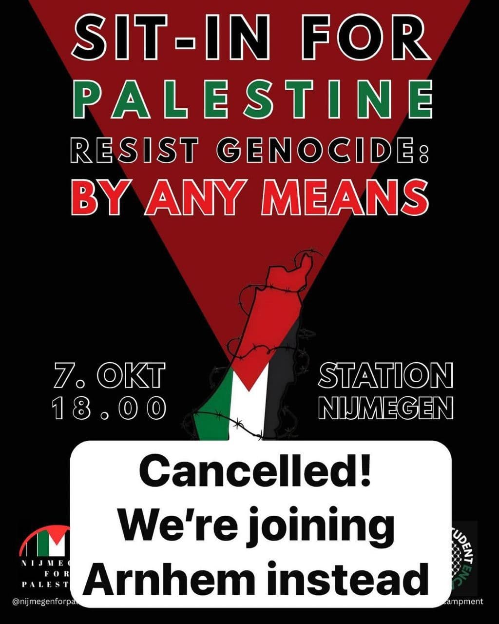 SIT-IN FOR PALESTINE