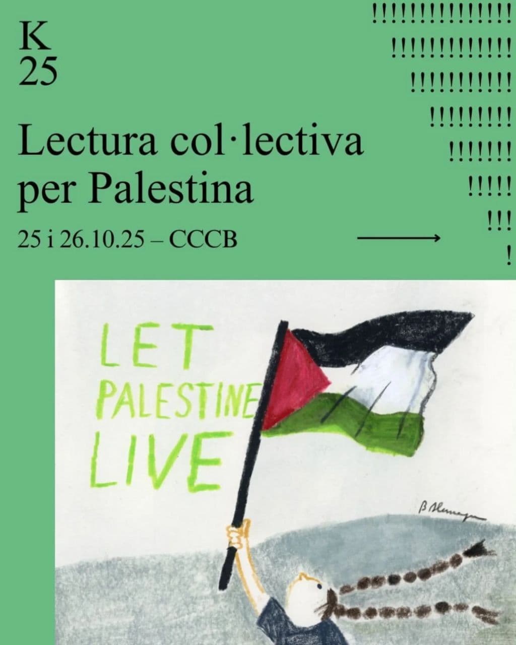 Lectura col•lectiva per Palestina