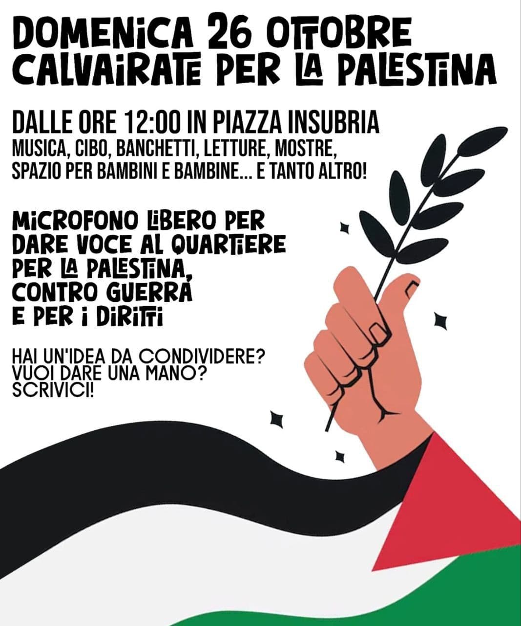 CALVAiRATE PER LA PALESTINA