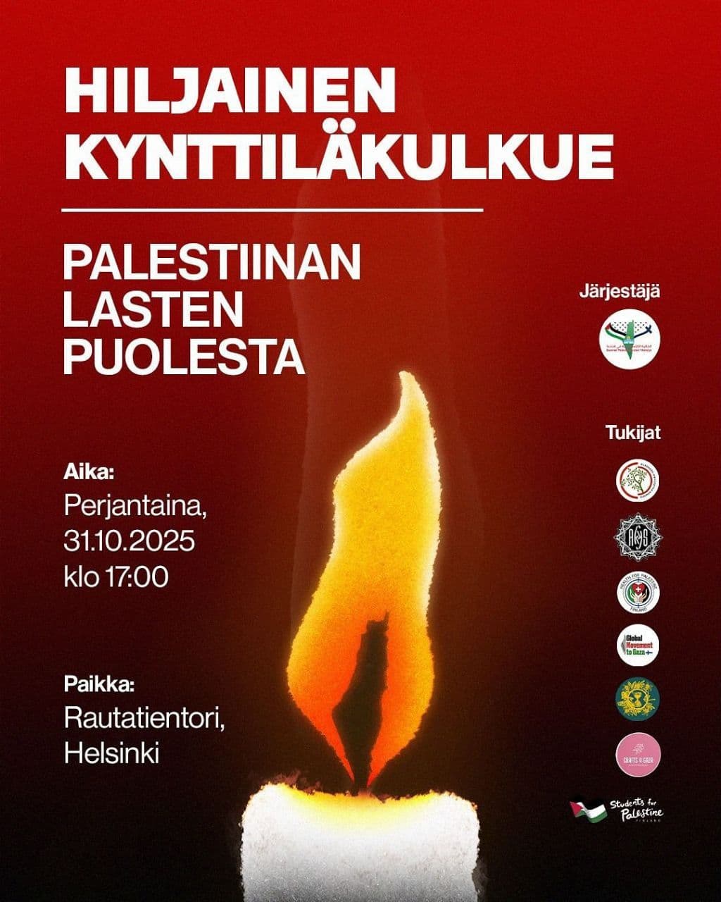 PALESTIINAN LASTEN PUOLESTA