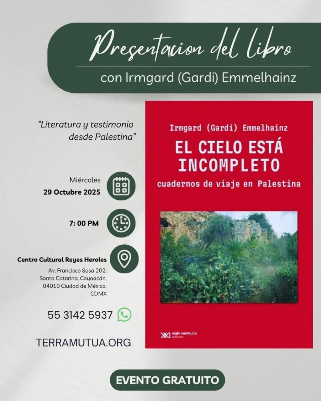 presentación del libro
