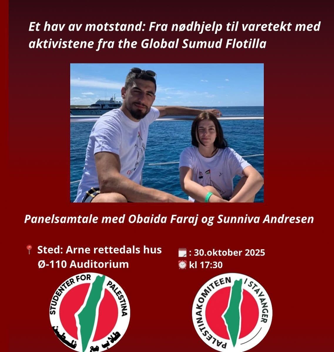 Et hav av motstand: Fra nodhjelp til varetekt med aktivistene fra the Global Sumud Flotilla