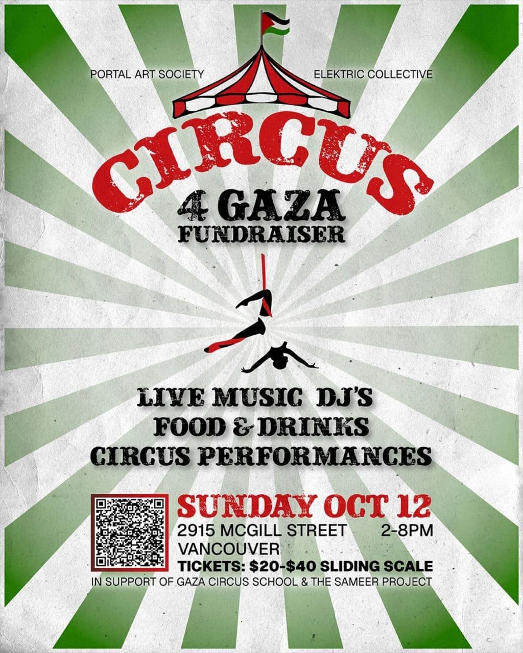 CIRCUS 4 GAZA FUNDRAISER