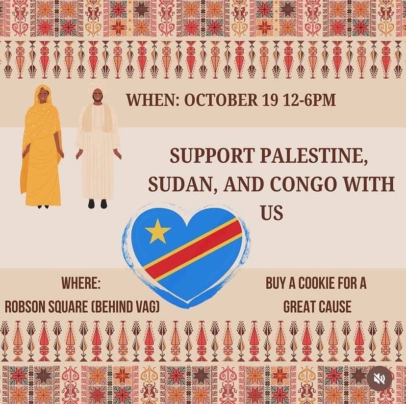 SUPPORT PALESTINE, SUDAN, AND CONGO WITH US