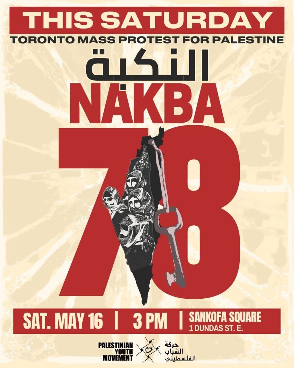 TORONTO MASS PROTEST FOR PALESTINE