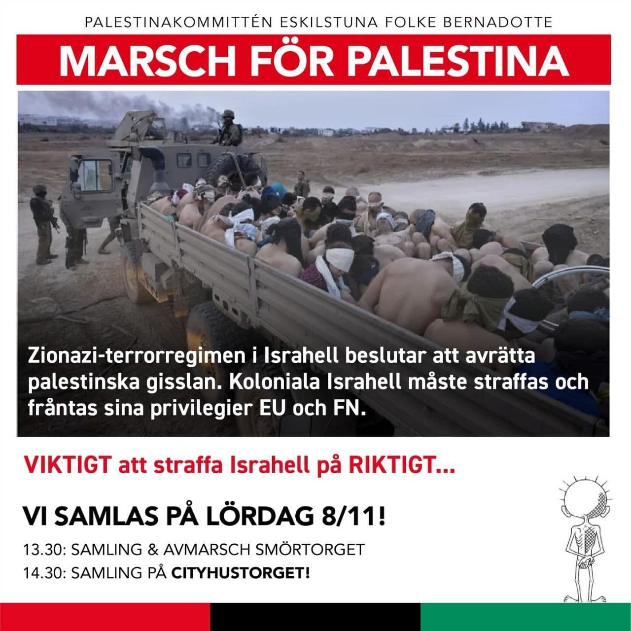 MARSCH FÖR PALESTINA