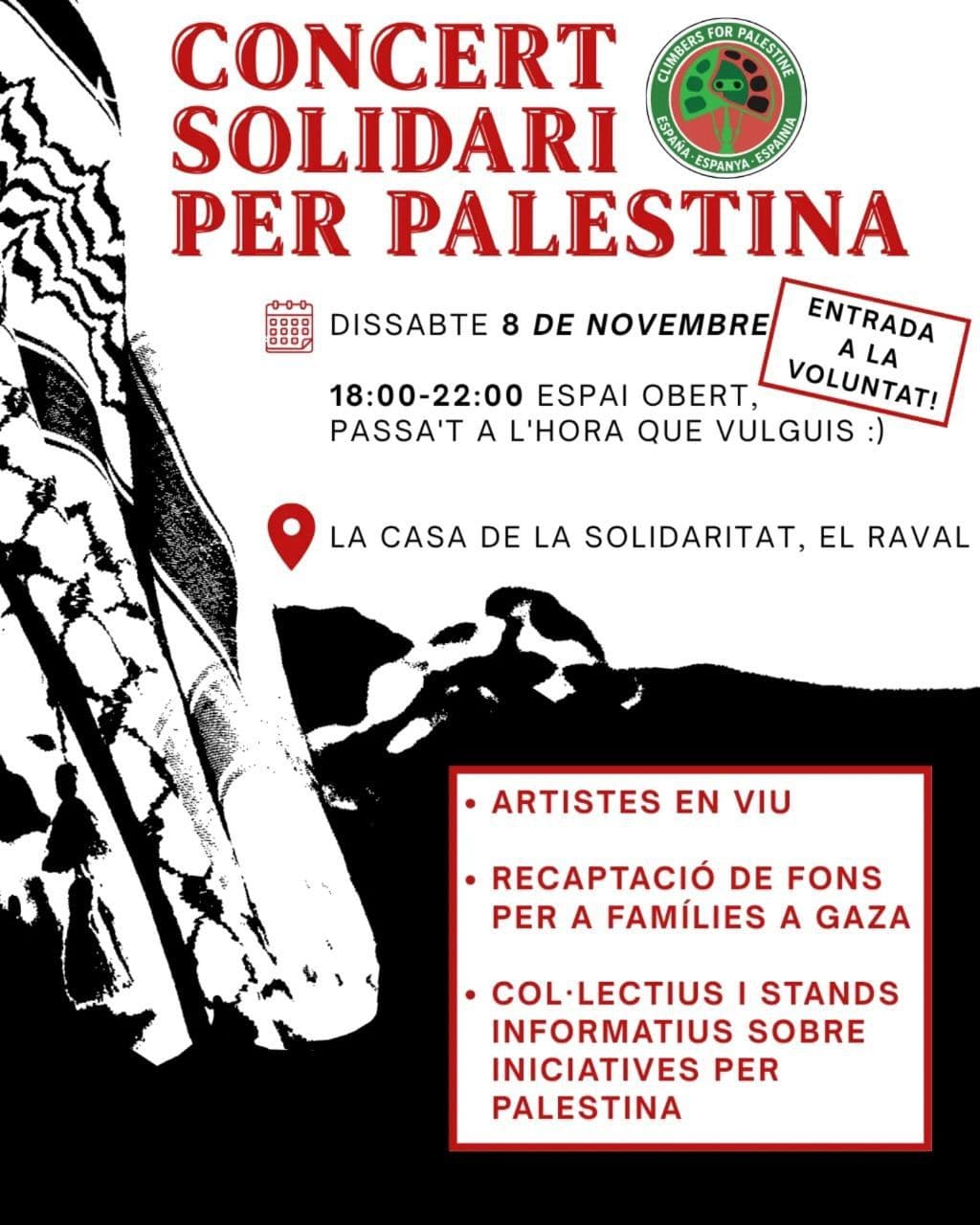 CONCERT SOLIDARI PER PALESTINA