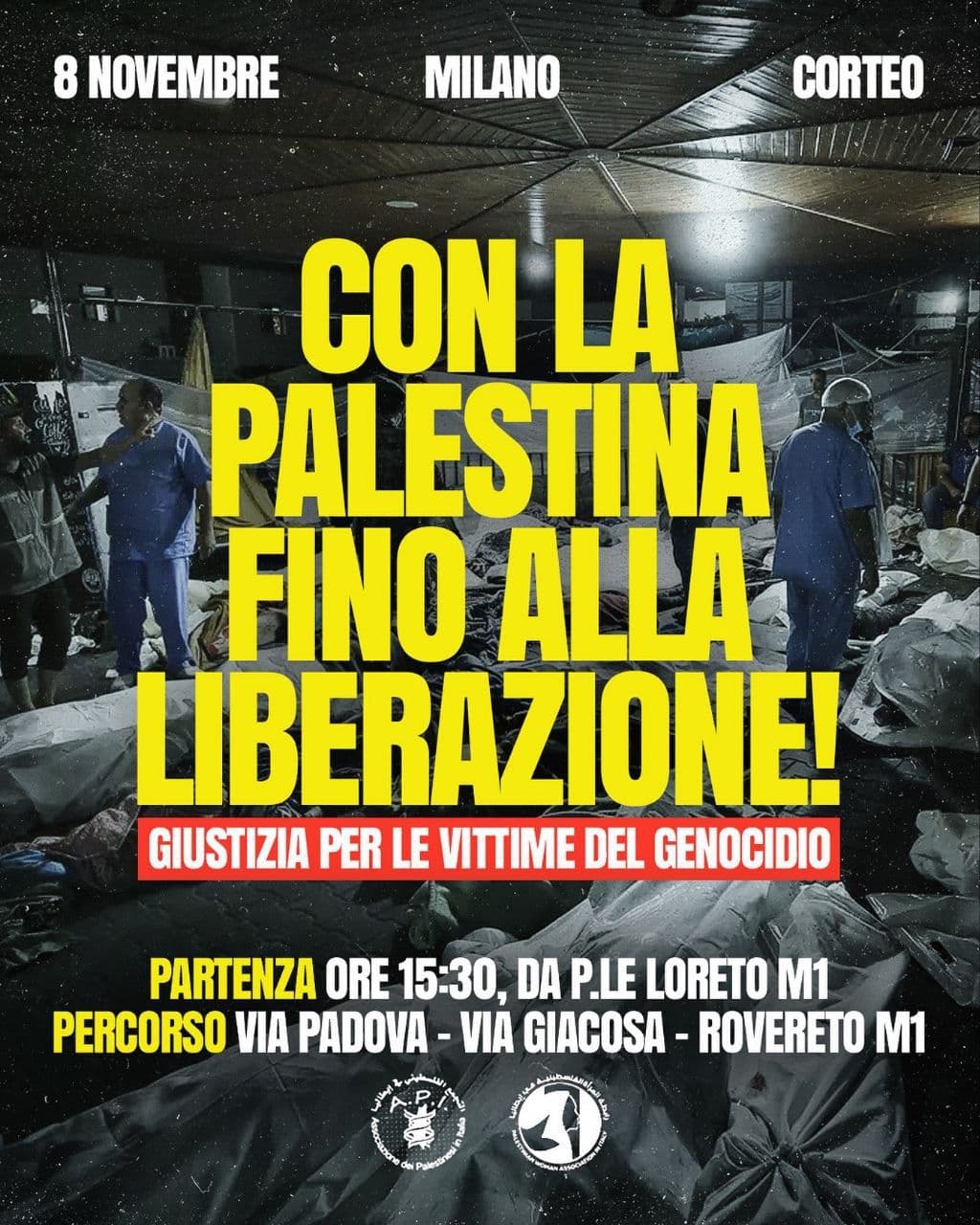 CON LA PALESTINA FINO ALLA LIBERAZIONE!