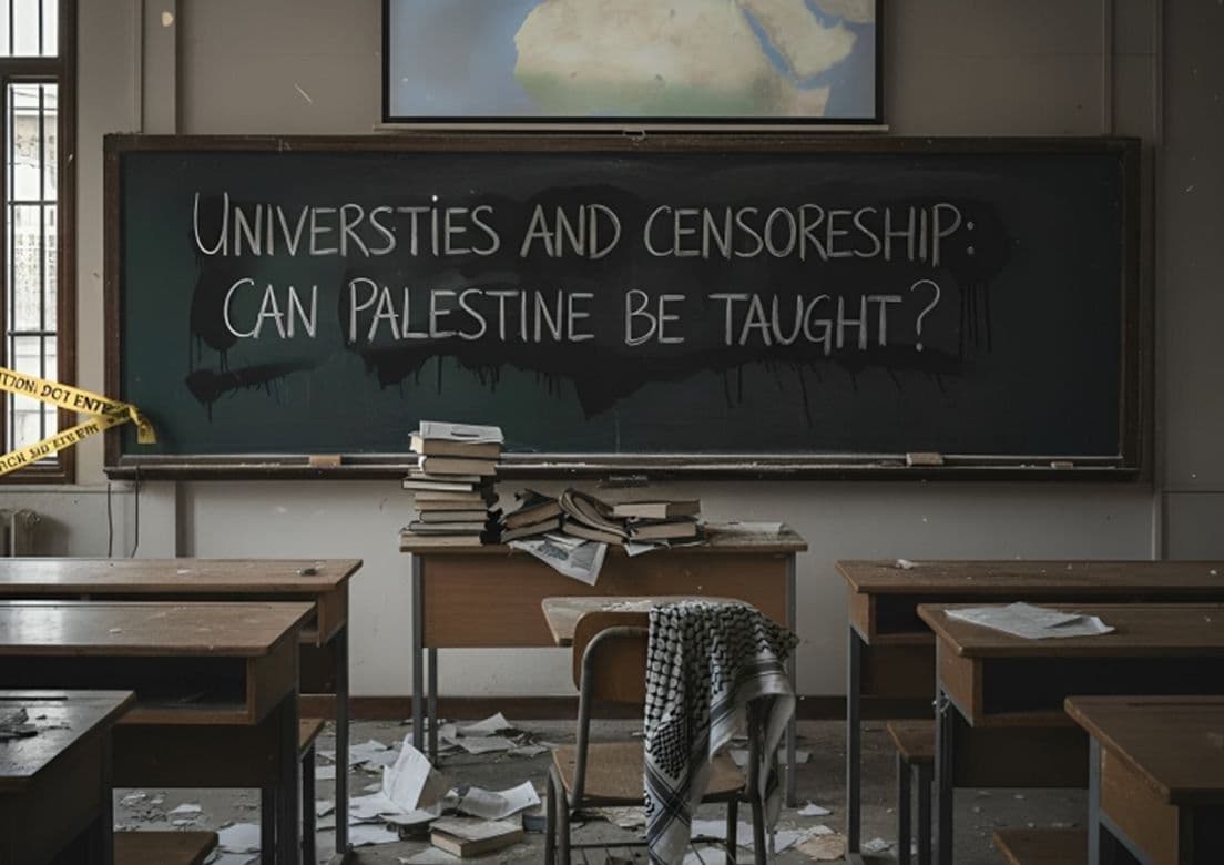 UNIVERSTIES AND CENSORESHIP: CAN PALESTINE BE TAUGHT?