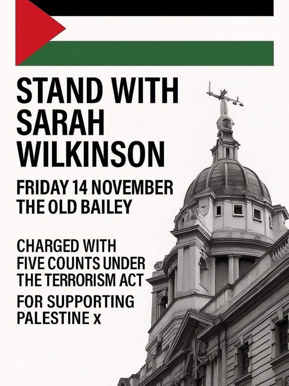 STAND WITH SARAH WILKINSON