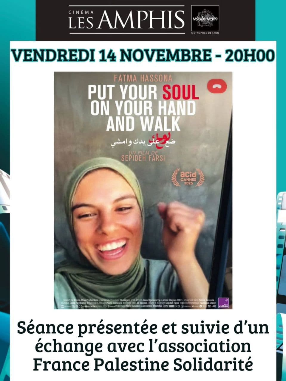 PUT YOUR SOUL ON YOUR HAND AND WALK