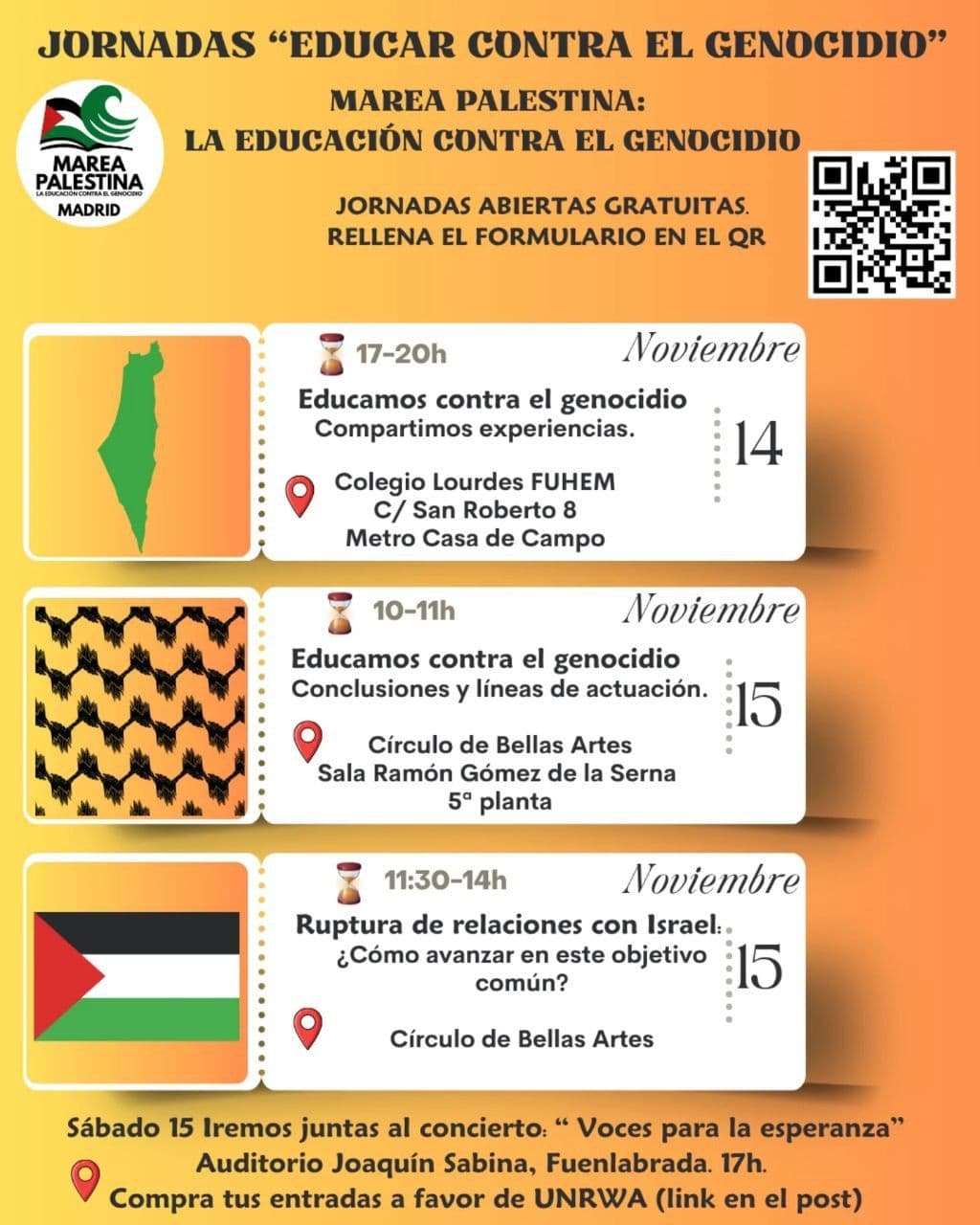 JORNADAS "EDUCAR CONTRA EL GENOCIDIO" / Colegio Lourdes FUHEM C