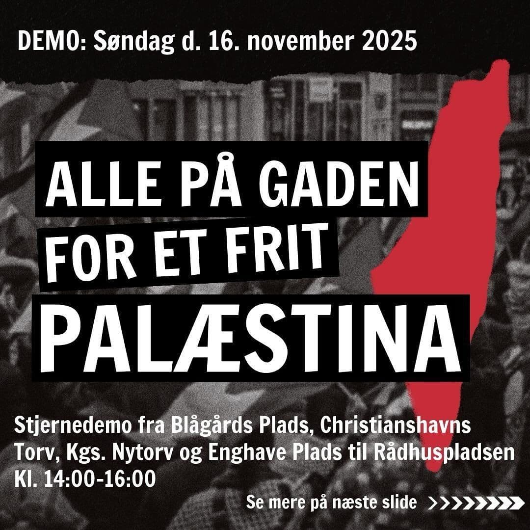 ALLE PÄ GADEN FOR ET FRIT PALASTINA