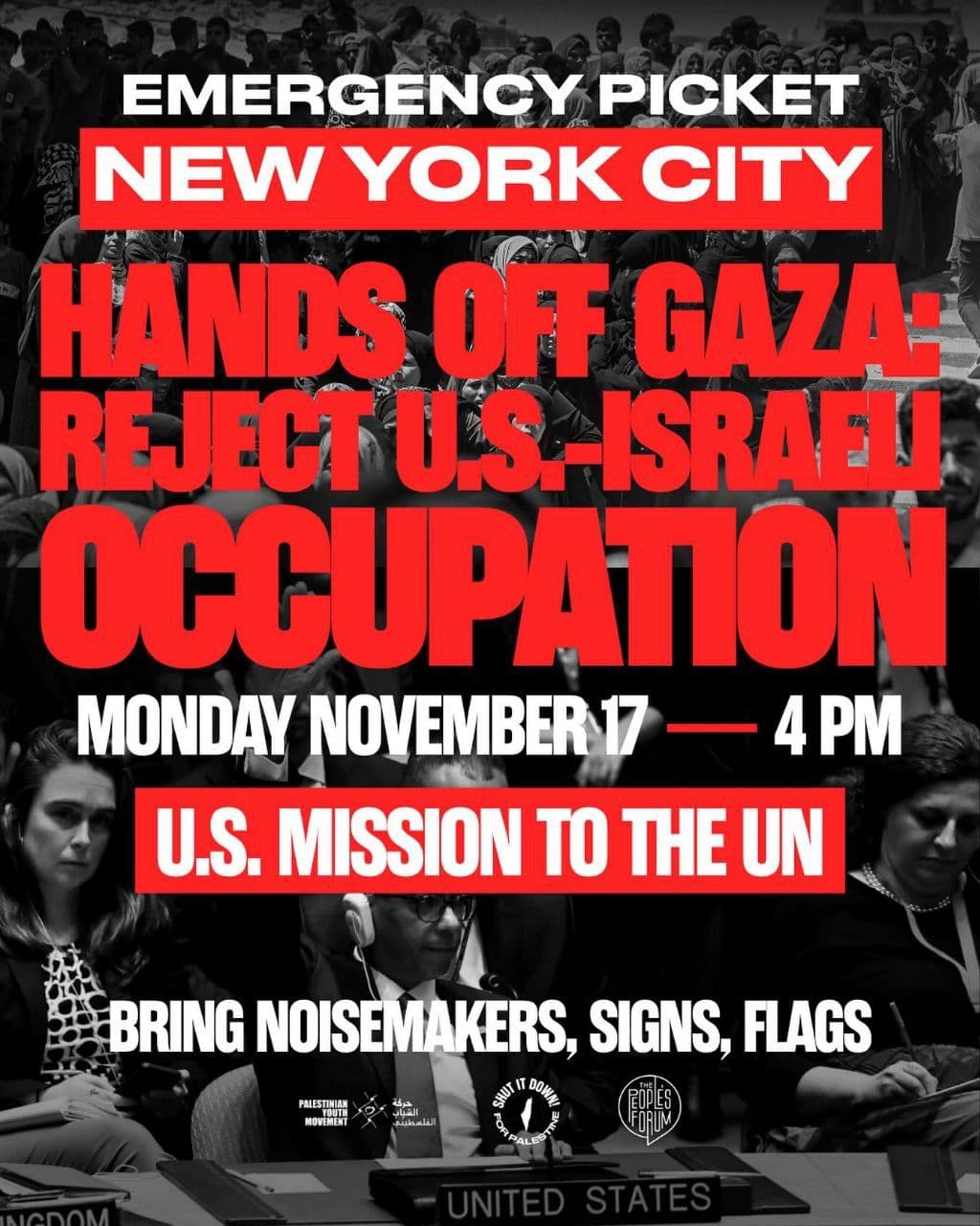 REJECT U.S-ISREAL OCCUPATION