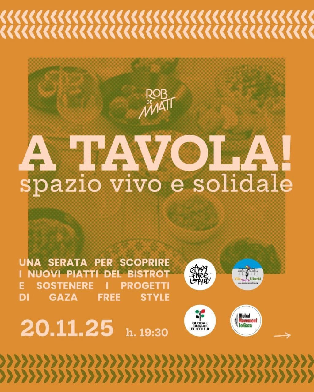 A TAVOLA! spazio vivo e solidale