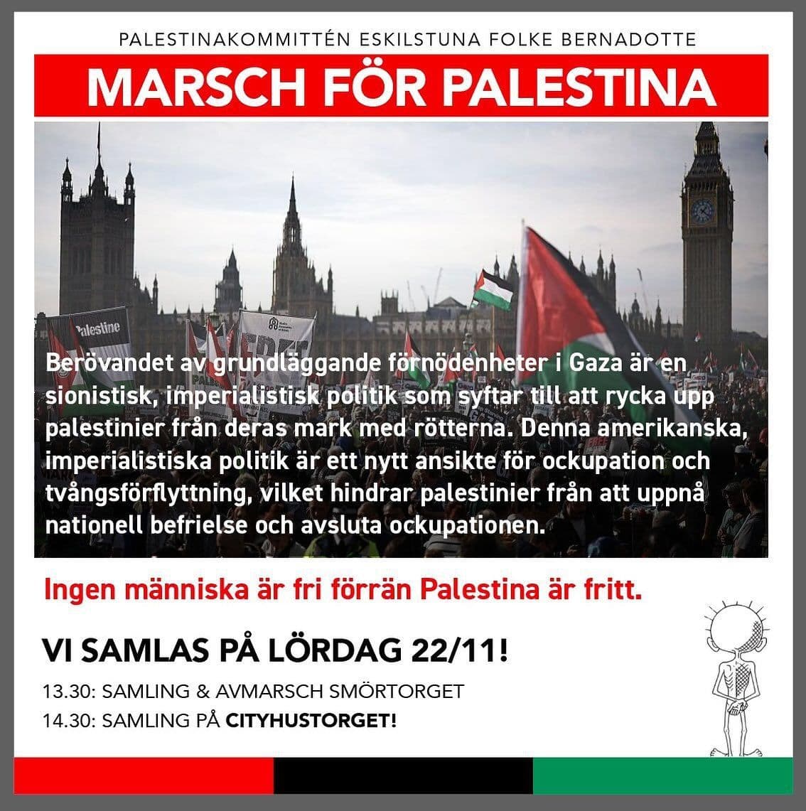 MARSCH FÖR PALESTINA