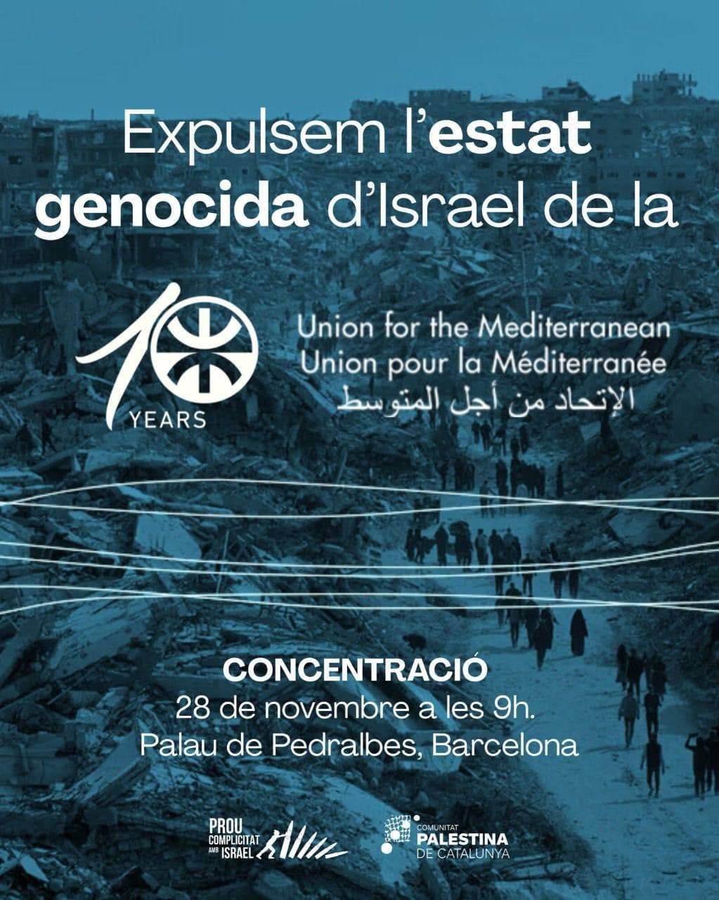 Expulsem l'estat genocida d'Israel de la