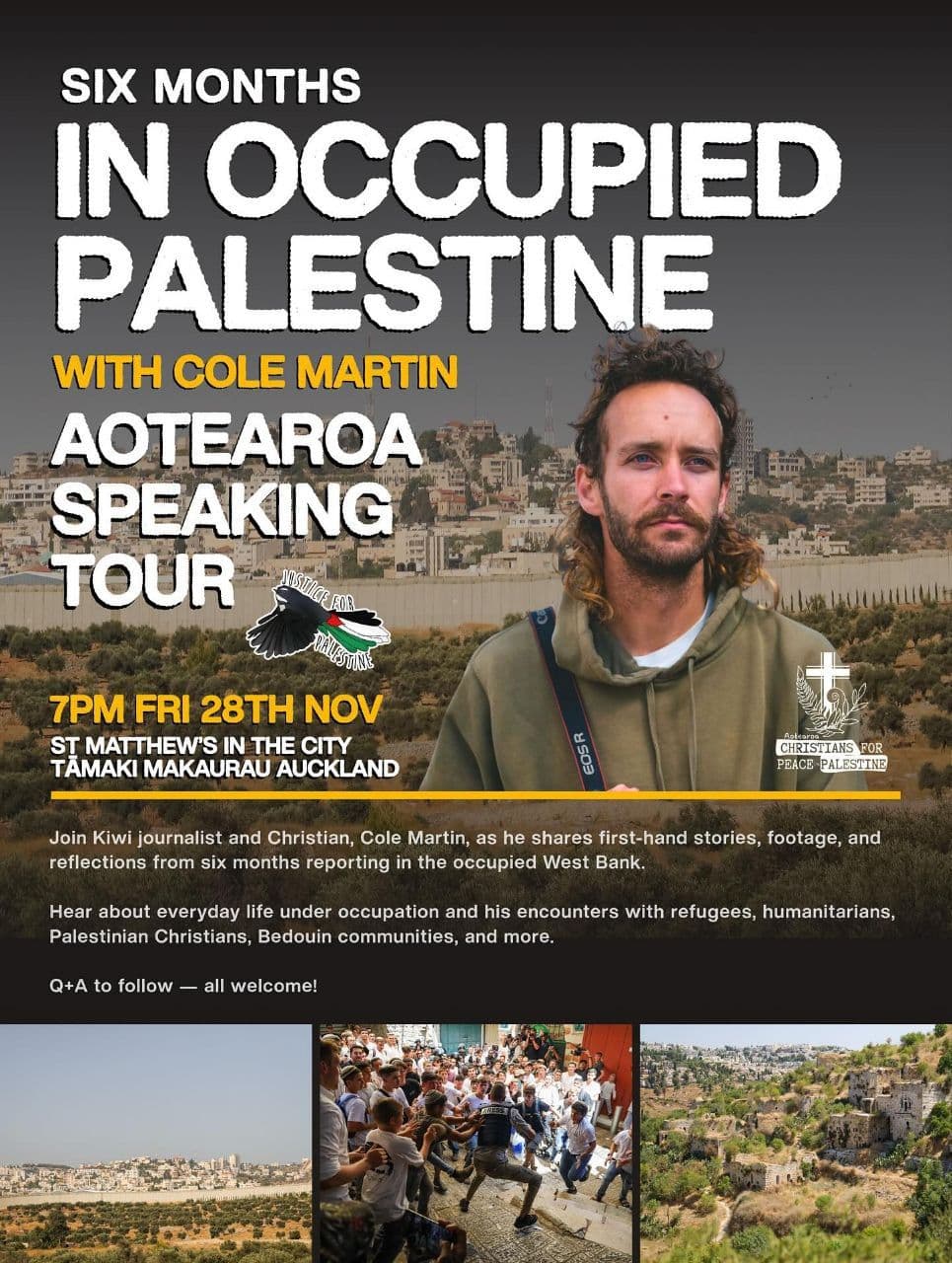 SIX MONTHS IN OCCUPIED Palestine