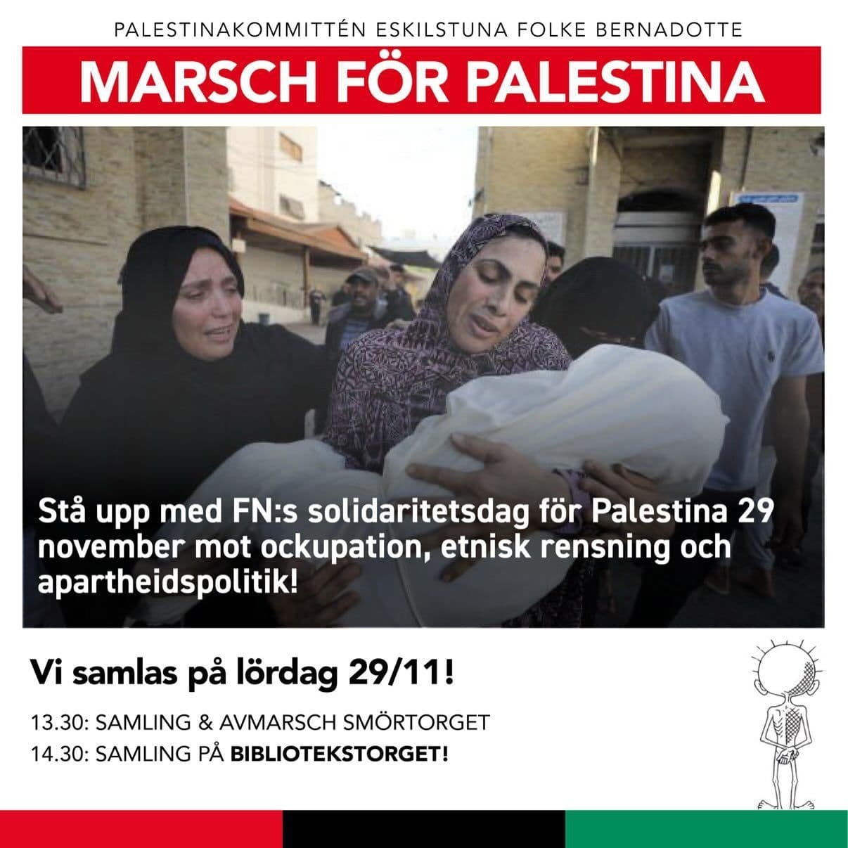 MARSCH FÖR PALESTINA